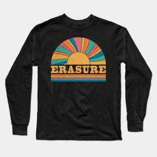 Graphic Erasure Proud Name Distressed Birthday Retro Style Long Sleeve T-Shirt